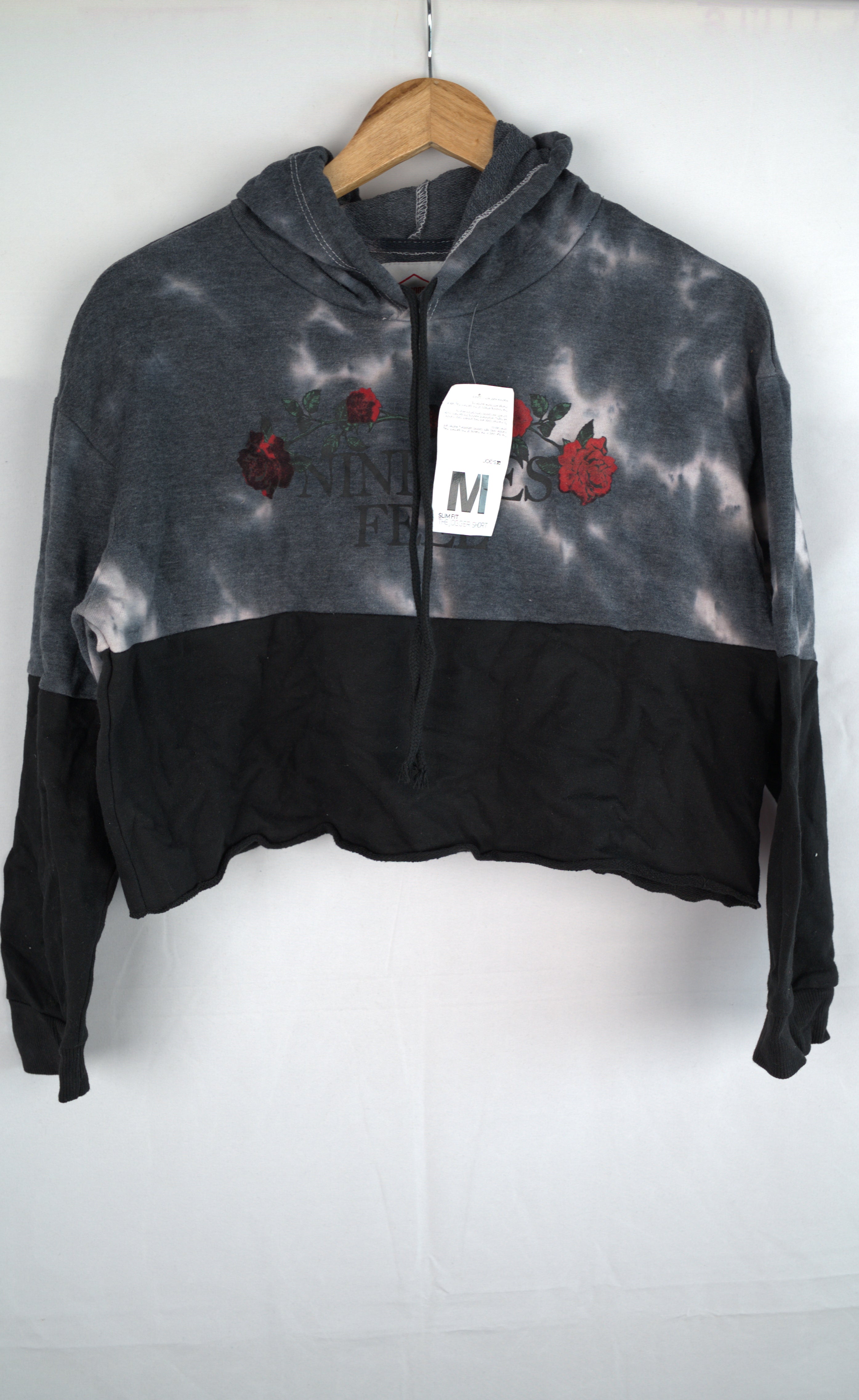cropped hoodie